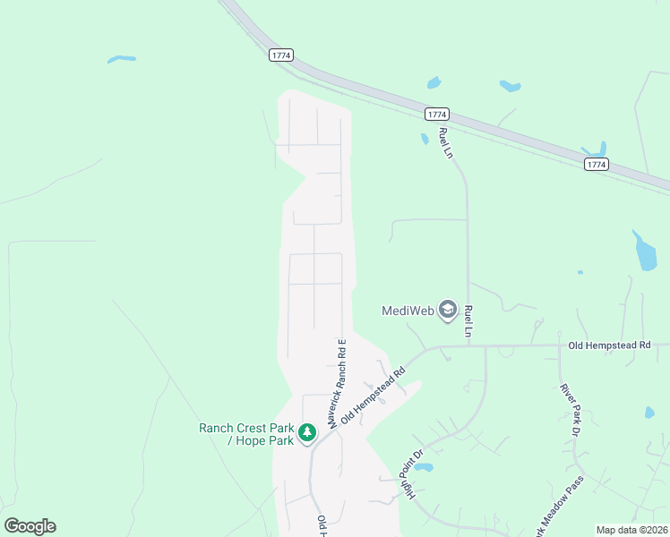 map of restaurants, bars, coffee shops, grocery stores, and more near 18775 Maverick Ranch Road West in Magnolia