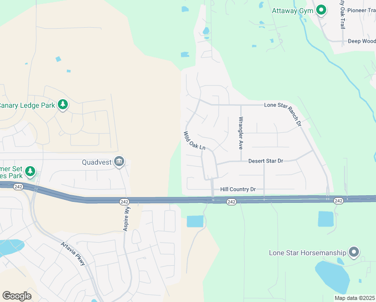 map of restaurants, bars, coffee shops, grocery stores, and more near 16439 Twilight Star Court in Conroe