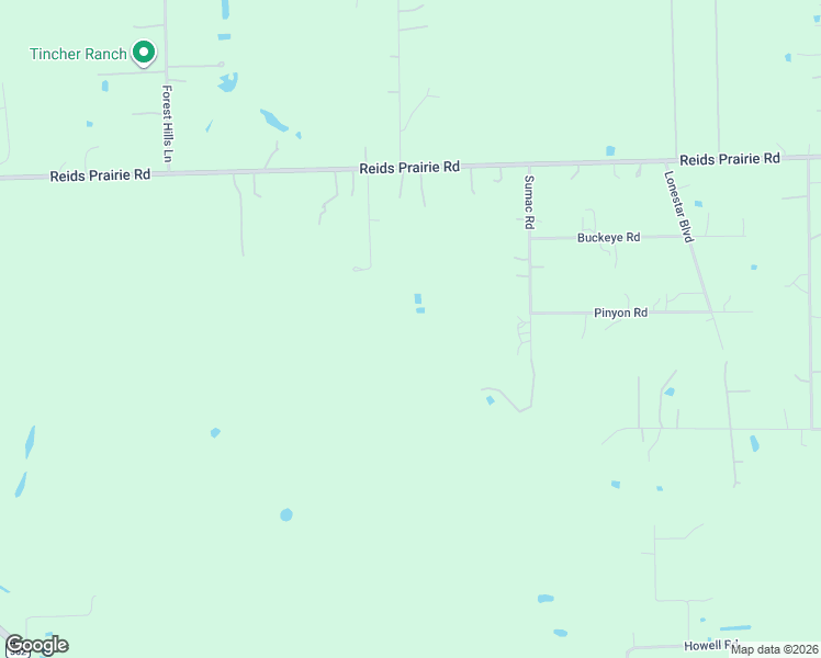 map of restaurants, bars, coffee shops, grocery stores, and more near 31899 Boone Road in Waller