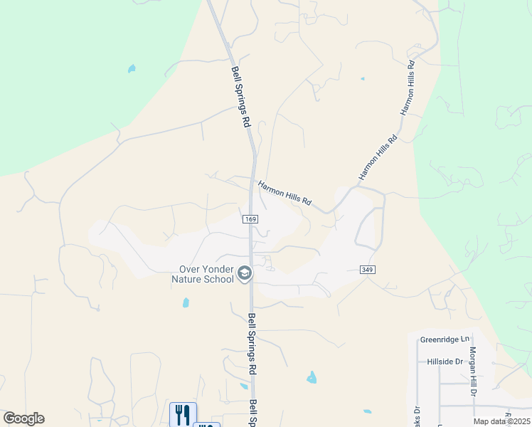 map of restaurants, bars, coffee shops, grocery stores, and more near 4917 Bell Springs Road in Dripping Springs
