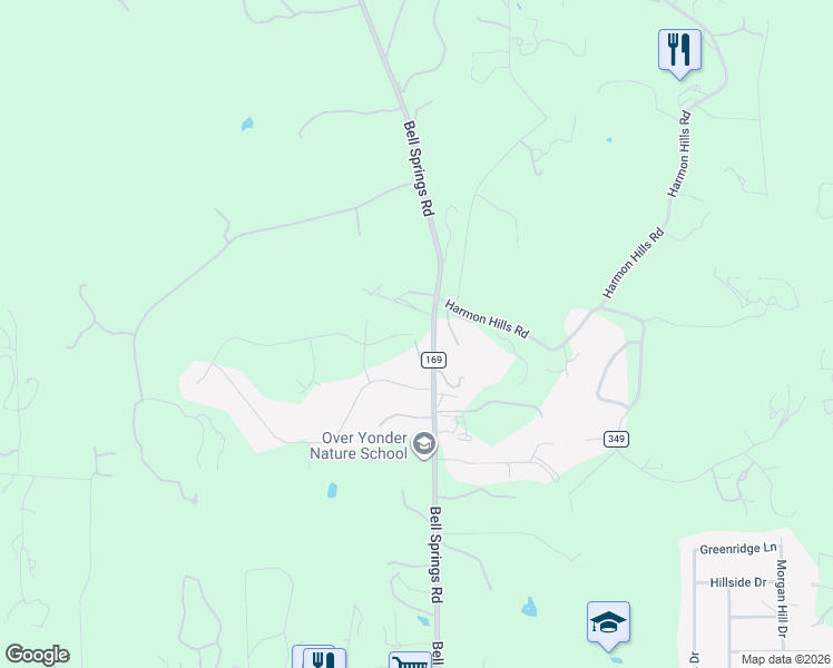 map of restaurants, bars, coffee shops, grocery stores, and more near 100 Harmon Hills Cove in Dripping Springs