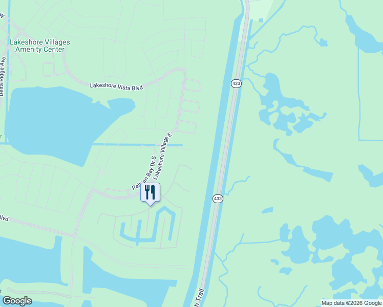 map of restaurants, bars, coffee shops, grocery stores, and more near 953 Channel Bend Court in Slidell