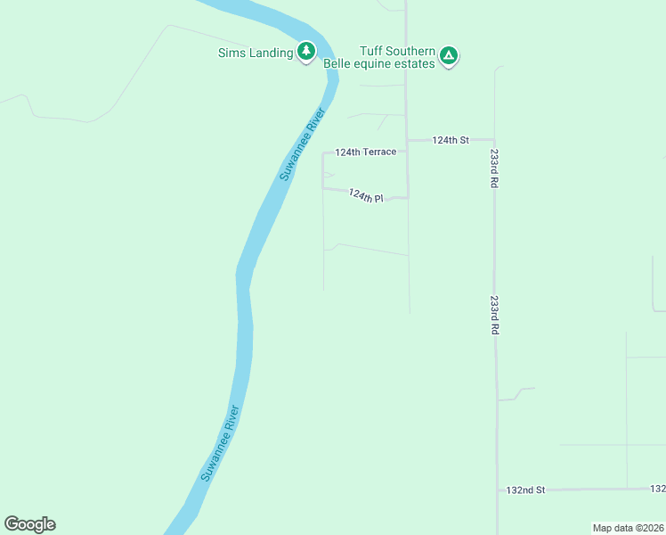 map of restaurants, bars, coffee shops, grocery stores, and more near 12640 237 Th Road in Live Oak