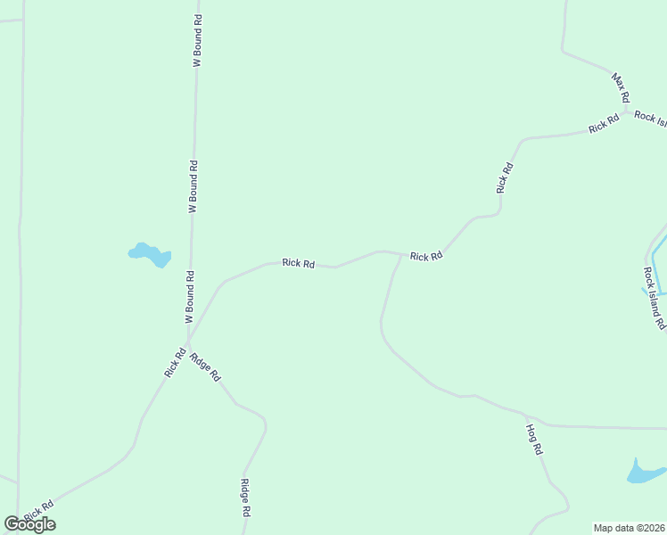 map of restaurants, bars, coffee shops, grocery stores, and more near Rick Road in Taylor County