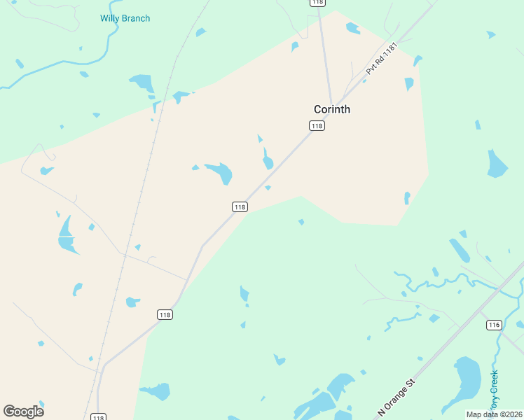 map of restaurants, bars, coffee shops, grocery stores, and more near 2932 County Road 118 in Giddings