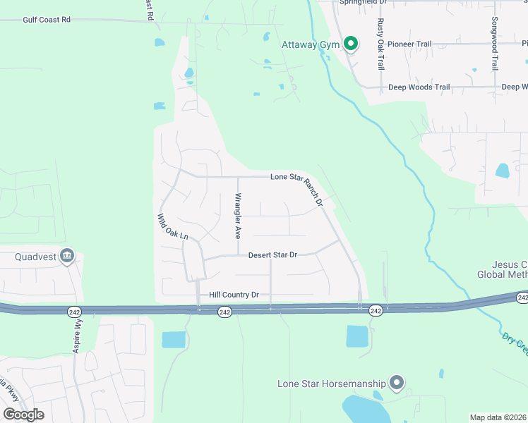 map of restaurants, bars, coffee shops, grocery stores, and more near 16571 River Ranch Drive in Conroe