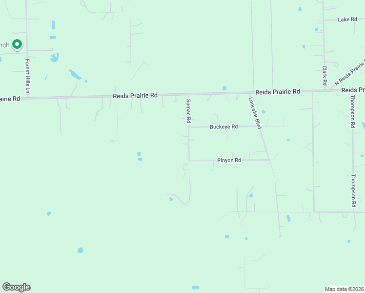map of restaurants, bars, coffee shops, grocery stores, and more near 25581 Sumac Road in Waller