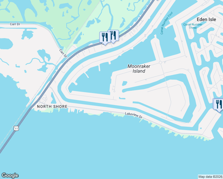 map of restaurants, bars, coffee shops, grocery stores, and more near 1519 Royal Palm Drive in Slidell