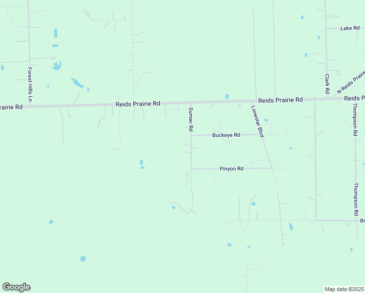 map of restaurants, bars, coffee shops, grocery stores, and more near 25687 Sumac Road in Waller