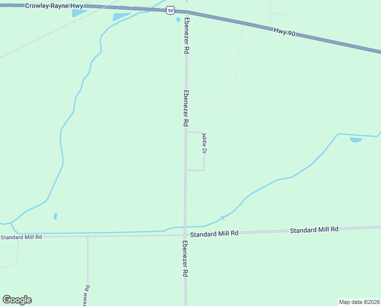 map of restaurants, bars, coffee shops, grocery stores, and more near 223 Addie Drive in Crowley