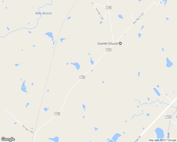 map of restaurants, bars, coffee shops, grocery stores, and more near 2332 County Road 118 in Giddings