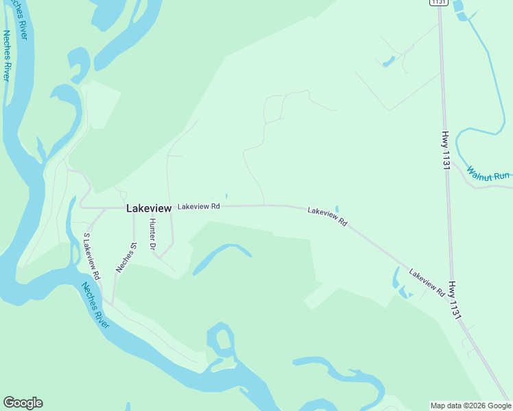 map of restaurants, bars, coffee shops, grocery stores, and more near 400 Lakeview Road in Vidor