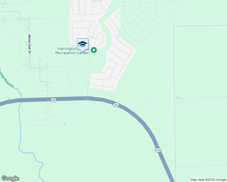 map of restaurants, bars, coffee shops, grocery stores, and more near 20902 Olive Leaf Street in Roman Forest