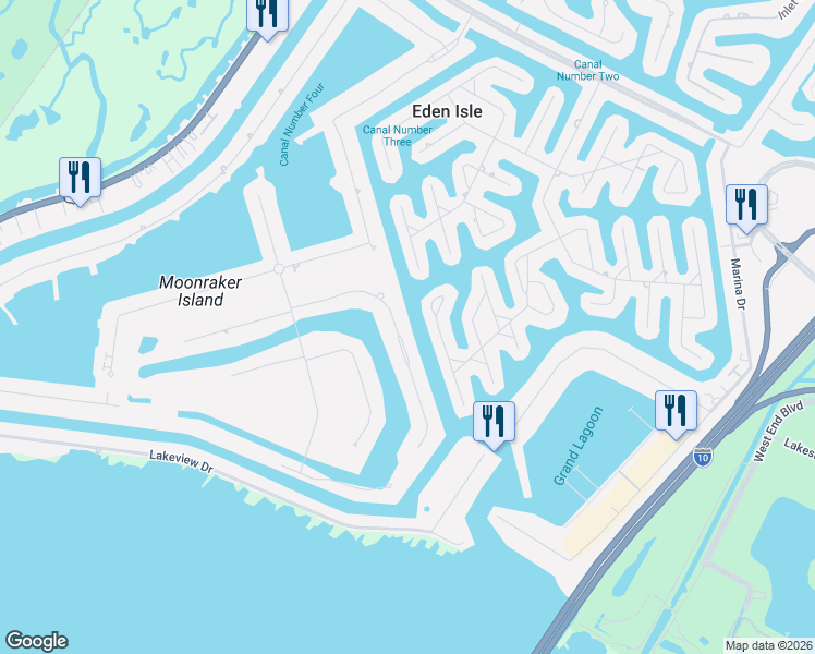 map of restaurants, bars, coffee shops, grocery stores, and more near 1580 Cuttysark Cove in Slidell