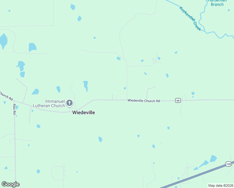 map of restaurants, bars, coffee shops, grocery stores, and more near 4939 Wiedeville Church Road in Brenham