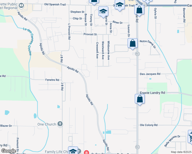 map of restaurants, bars, coffee shops, grocery stores, and more near 314 Creswell Avenue in Scott