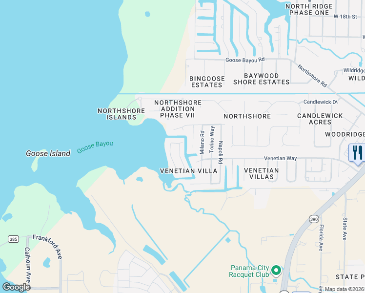 map of restaurants, bars, coffee shops, grocery stores, and more near 4011 Valencia Court in Panama City