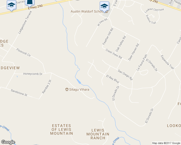 map of restaurants, bars, coffee shops, grocery stores, and more near 9501 San Lucas Drive in Austin