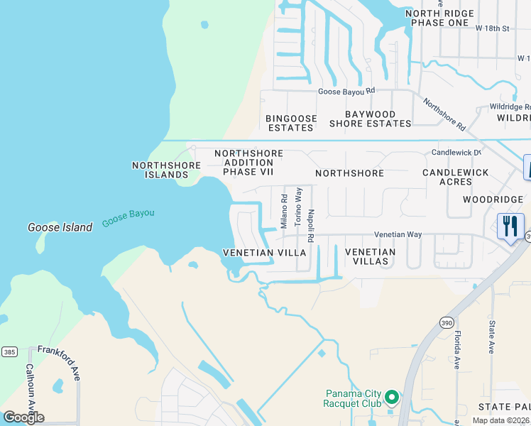 map of restaurants, bars, coffee shops, grocery stores, and more near 4011 Valencia Court in Panama City