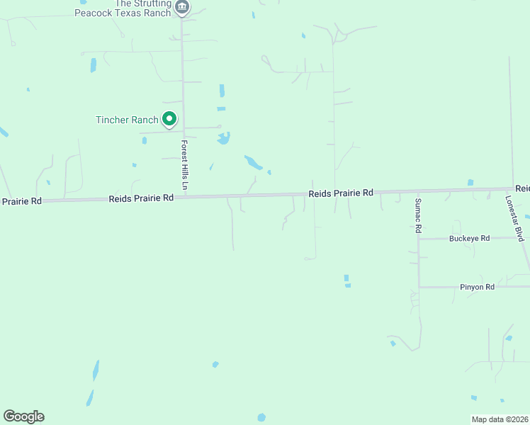 map of restaurants, bars, coffee shops, grocery stores, and more near 31901 Reids Prairie Road in Waller