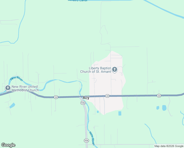 map of restaurants, bars, coffee shops, grocery stores, and more near 10393 Marantha Acres Street in Saint Amant