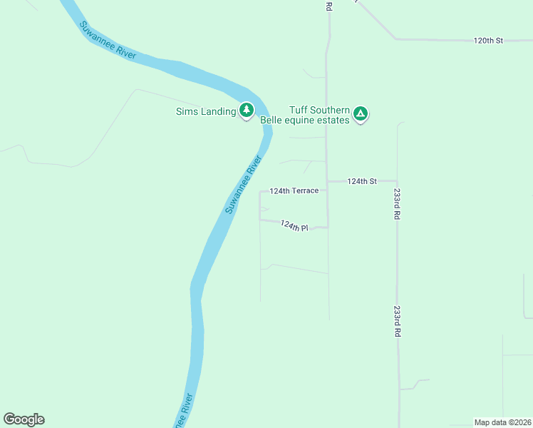 map of restaurants, bars, coffee shops, grocery stores, and more near 23573 124th Place in Live Oak