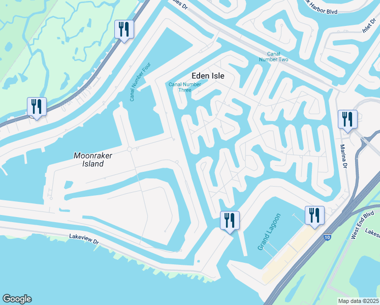 map of restaurants, bars, coffee shops, grocery stores, and more near 208 Valiant Lane in Slidell