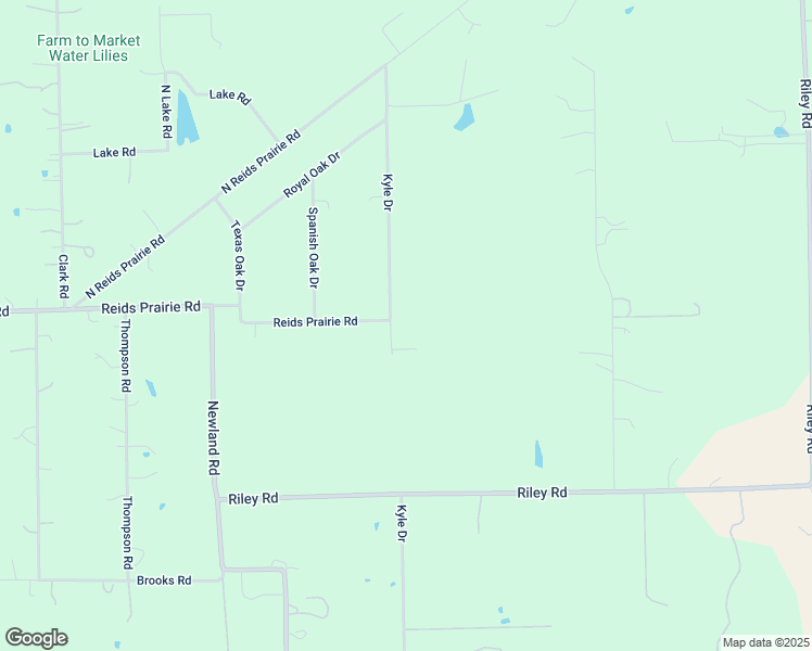 map of restaurants, bars, coffee shops, grocery stores, and more near 31042 Kyle Drive in Waller