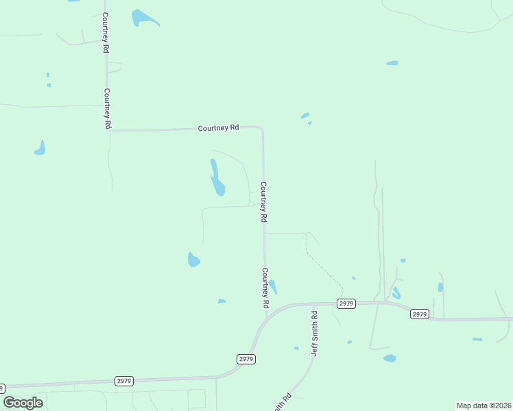 map of restaurants, bars, coffee shops, grocery stores, and more near Courtney Road in Waller