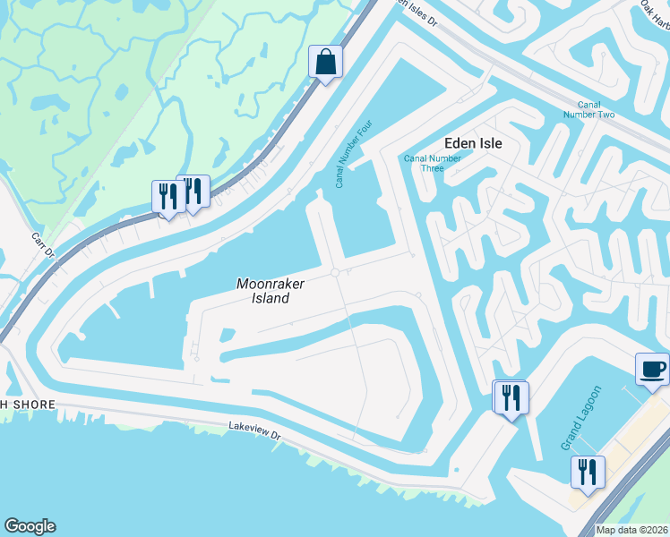 map of restaurants, bars, coffee shops, grocery stores, and more near 1274 Cutter Cove in Slidell