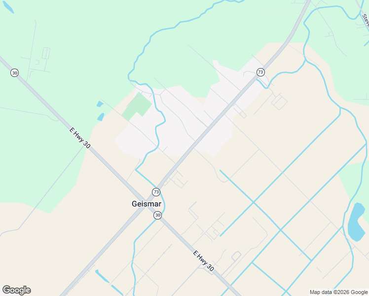 map of restaurants, bars, coffee shops, grocery stores, and more near 6173 Louisiana 73 in Geismar