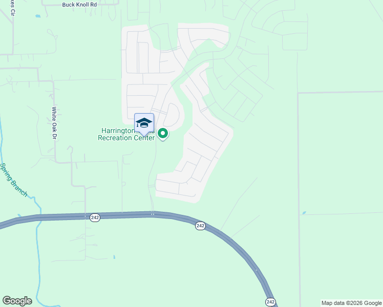 map of restaurants, bars, coffee shops, grocery stores, and more near 21130 Waze Lewis Drive in New Caney