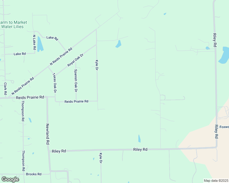 map of restaurants, bars, coffee shops, grocery stores, and more near 31042 Kyle Drive in Waller
