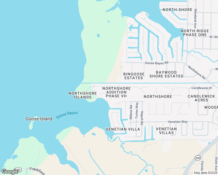 map of restaurants, bars, coffee shops, grocery stores, and more near 1204 Savannah Drive in Panama City
