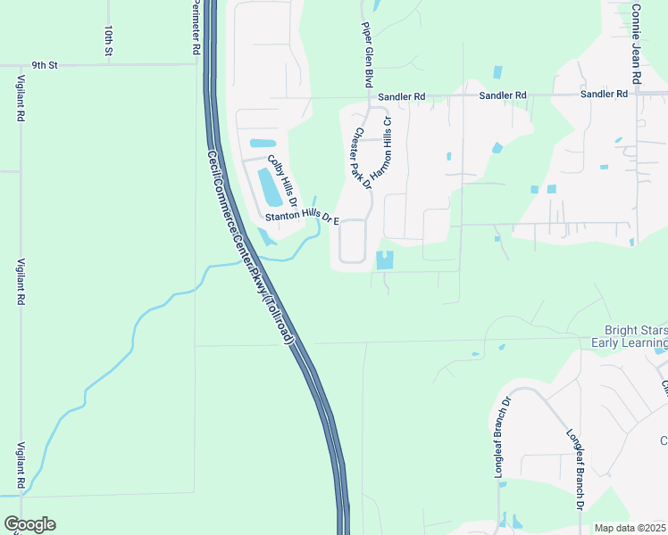 map of restaurants, bars, coffee shops, grocery stores, and more near 6753 Chester Park Cr in Jacksonville
