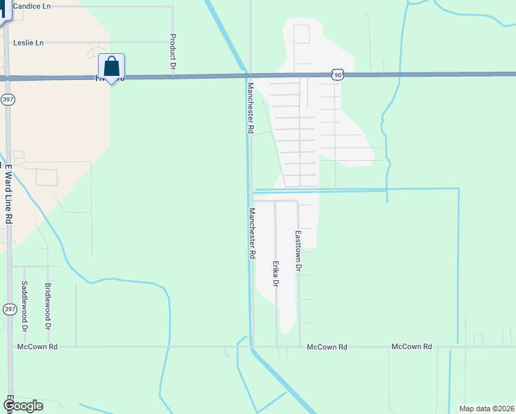 map of restaurants, bars, coffee shops, grocery stores, and more near 962-1560 Manchester Rd in Iowa