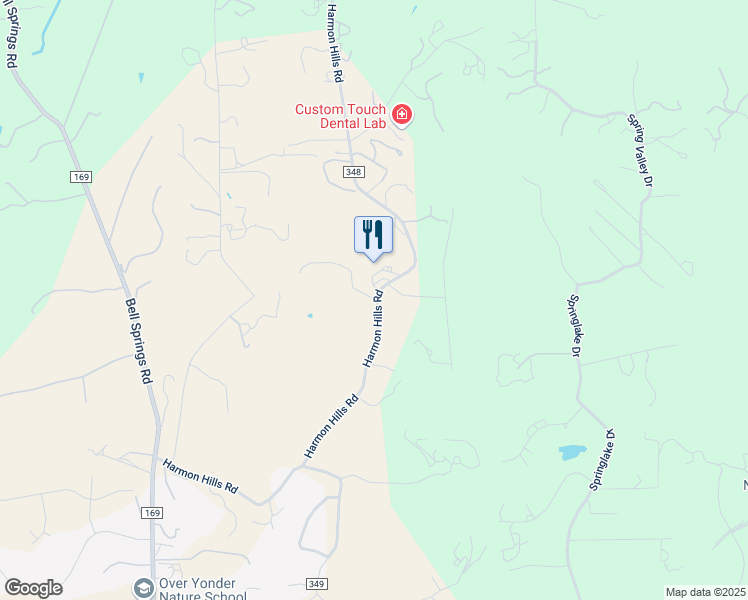 map of restaurants, bars, coffee shops, grocery stores, and more near 1218 Harmon Hills Road in Dripping Springs