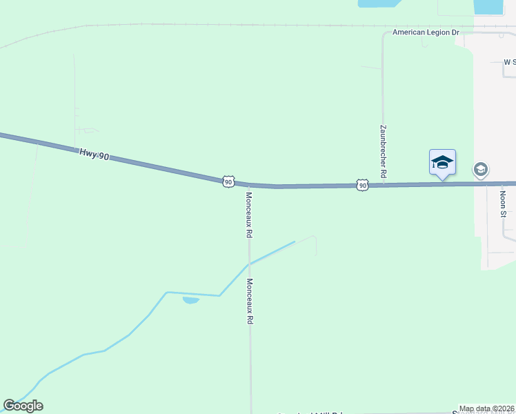map of restaurants, bars, coffee shops, grocery stores, and more near 813-815 Crowley Rayne Highway in Rayne