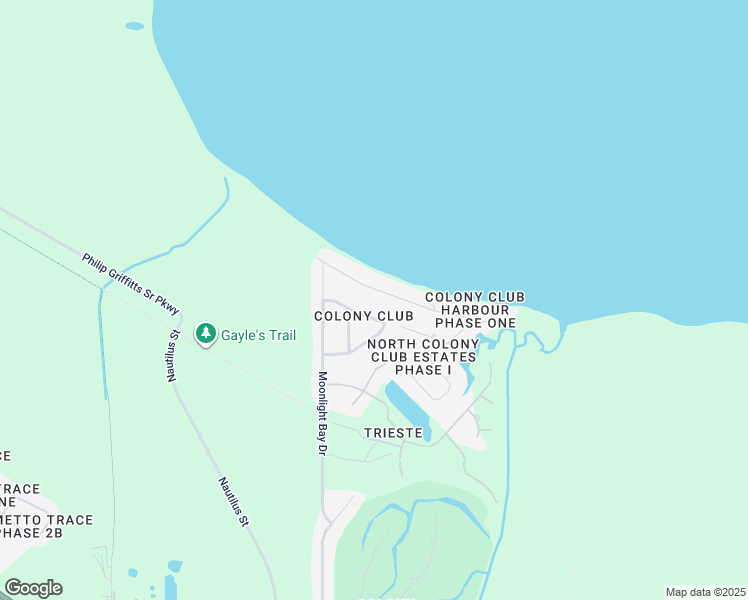 map of restaurants, bars, coffee shops, grocery stores, and more near 315 Moonlight Bay Drive in Panama City Beach