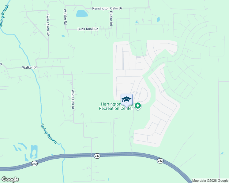 map of restaurants, bars, coffee shops, grocery stores, and more near 21683 White Oak Drive in Conroe