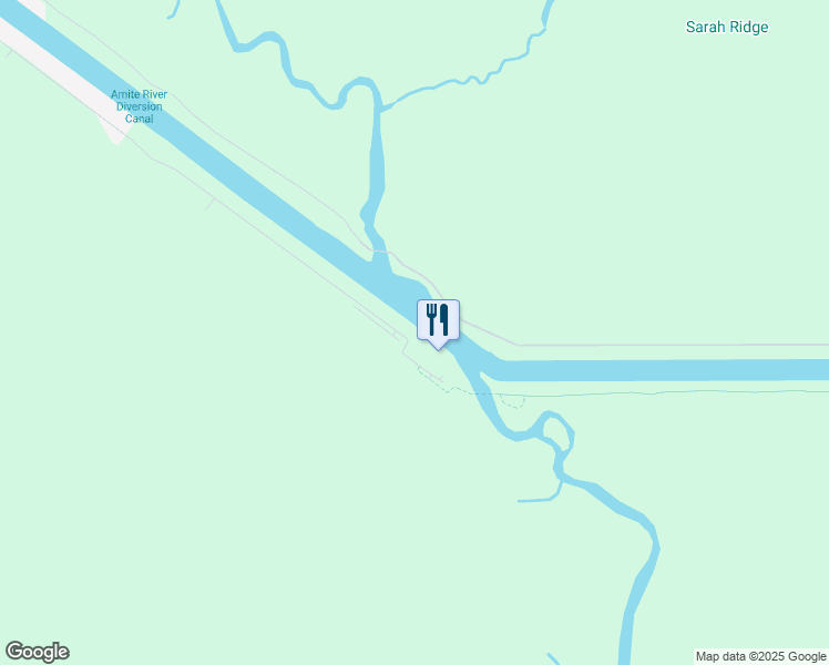 map of restaurants, bars, coffee shops, grocery stores, and more near 11172 River Highlands Drive in Saint Amant