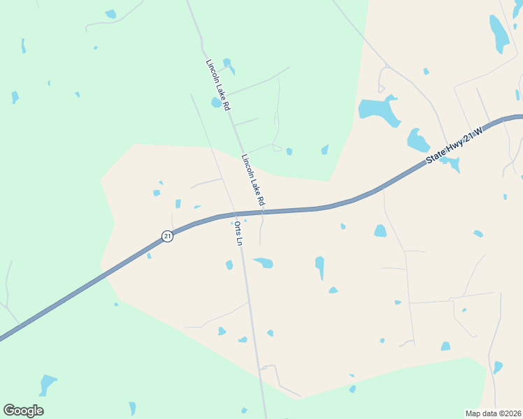 map of restaurants, bars, coffee shops, grocery stores, and more near 125 Lincoln Lake Road in Paige