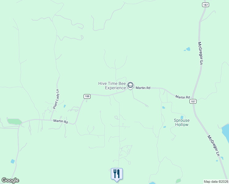 map of restaurants, bars, coffee shops, grocery stores, and more near 900 Martin Road in Dripping Springs