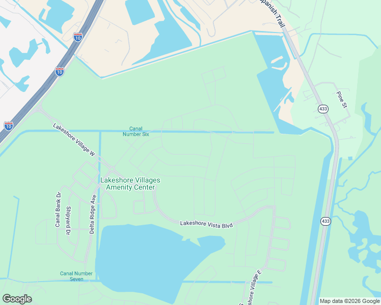 map of restaurants, bars, coffee shops, grocery stores, and more near North Ring Road in Slidell