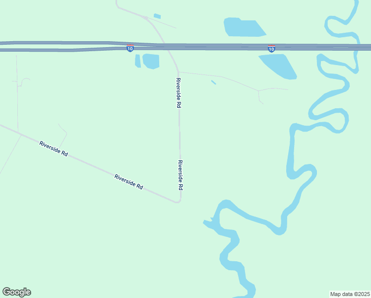 map of restaurants, bars, coffee shops, grocery stores, and more near 1647 Riverside Road in Jennings