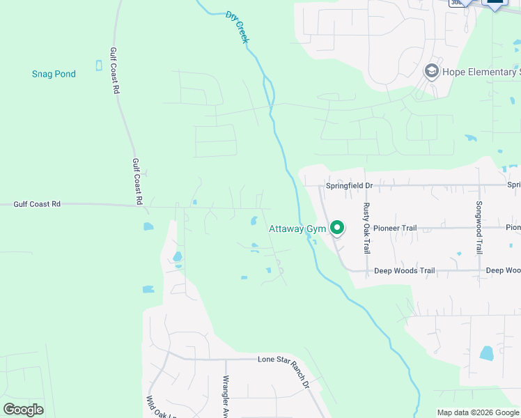 map of restaurants, bars, coffee shops, grocery stores, and more near 16261 Southern Pines Drive in Conroe