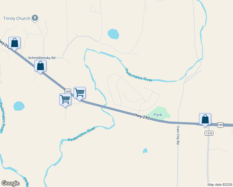 map of restaurants, bars, coffee shops, grocery stores, and more near in Fredericksburg