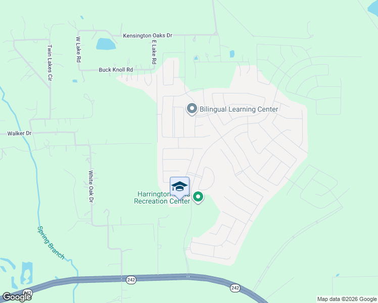 map of restaurants, bars, coffee shops, grocery stores, and more near in New Caney
