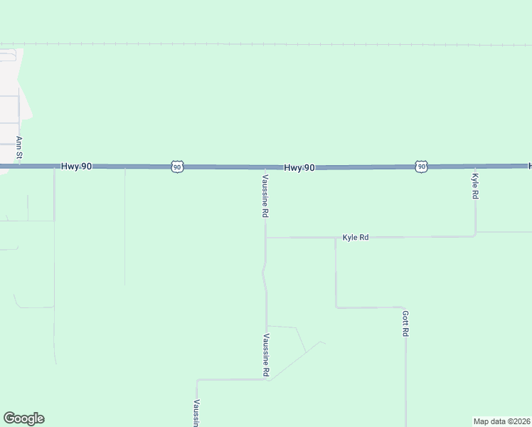 map of restaurants, bars, coffee shops, grocery stores, and more near 13045 Gott Road in Welsh