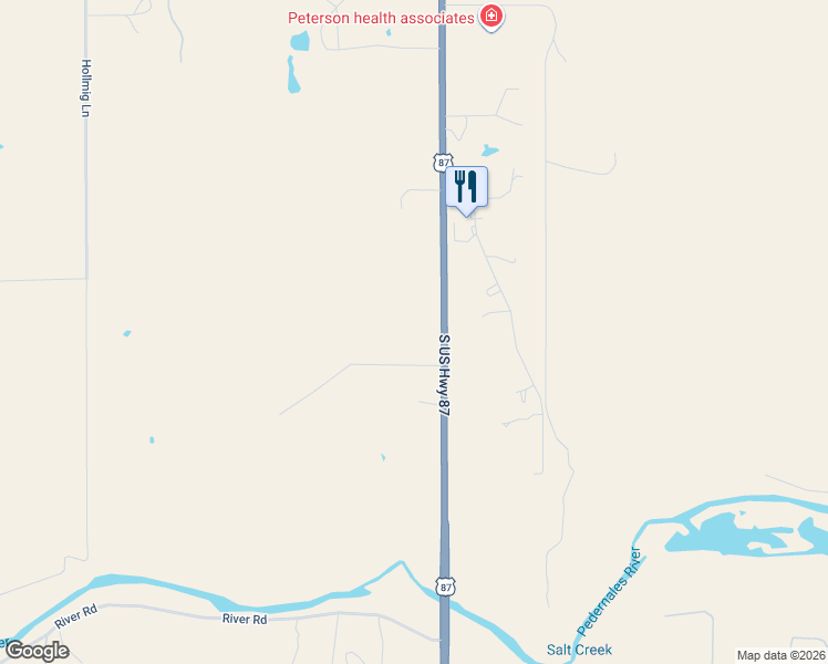 map of restaurants, bars, coffee shops, grocery stores, and more near 110 Moellering Road in Fredericksburg